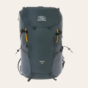 Mochila de trekking leve Vega 25l da Highlander Outdoor para caminhadas confortáveis e passeios de um dia