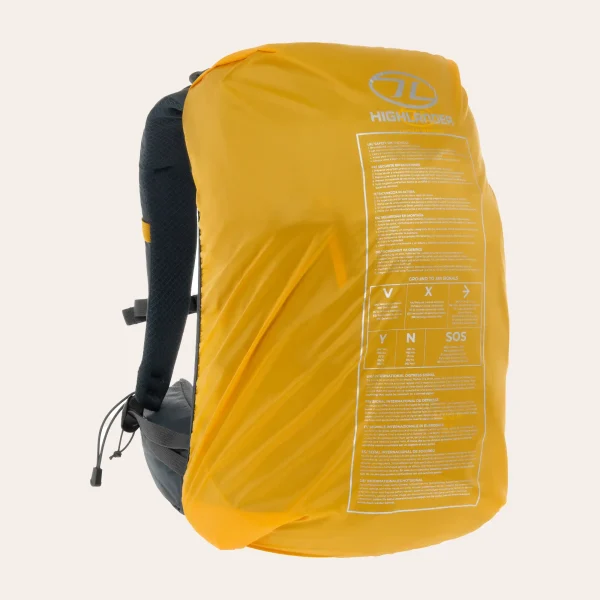 Highlander-Outdoor-Vega-homen-25l-RUC289-GR-08 Mochila de trekking leve Vega 25l da Highlander Outdoor para caminhadas confortáveis e passeios de um dia