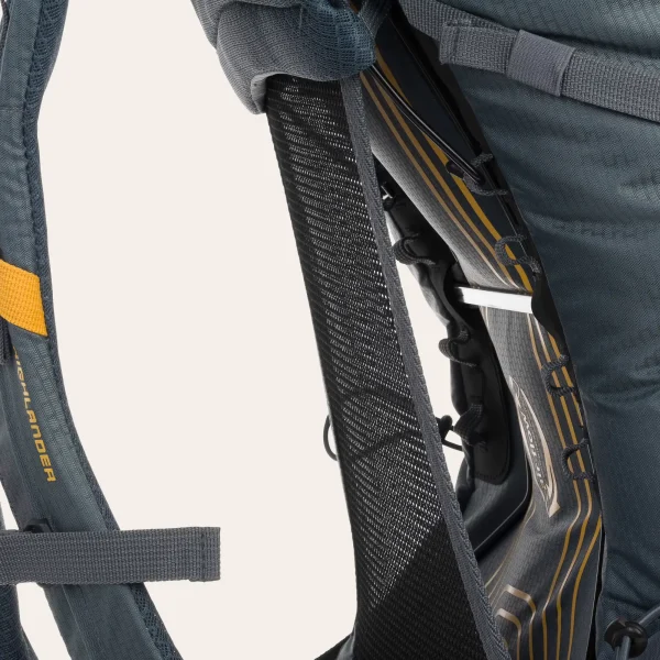 Highlander-Outdoor-Vega-homen-40l-RUC290-GR-10 Mochila Highlander Outdoors Vega 40l para homem, artigo RUC290-GR, mochila de trekking leve com sistema de transporte ergonómico