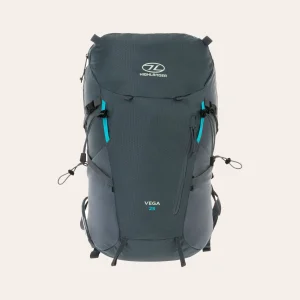 Mochila de trekking leve Vega 25l da Highlander Outdoor para caminhadas confortáveis e passeios de um dia