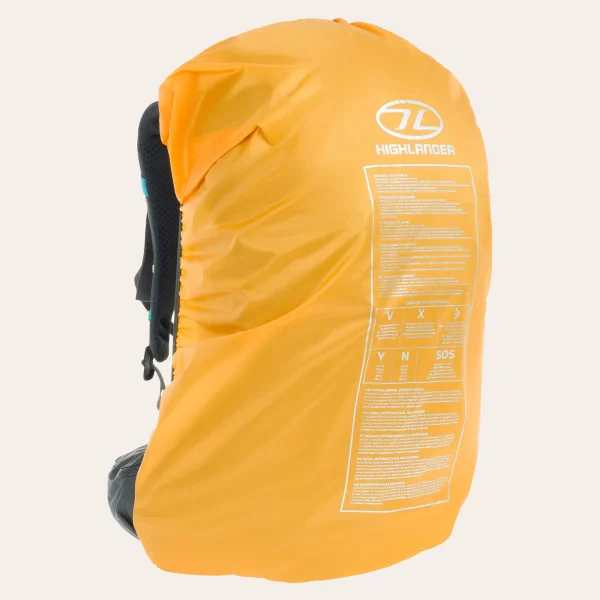 Highlander-Outdoor-Vega-mulher-40l-RUC290L-GR-08 Mochila Highlander Outdoors Vega 40l cinzenta para mulher, artigo RUC290L-GR, mochila de trekking leve com sistema de transporte específico para mulher