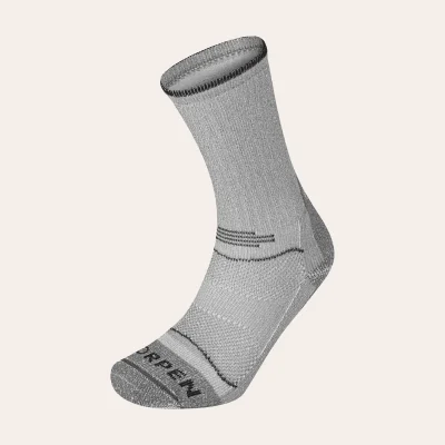 Meias sustentáveis para caminhadas Lorpen T2 Light Hiker ECO com tecnologia T2 e materiais reciclados