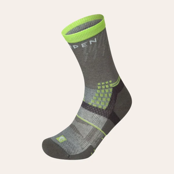Meias de caminhada respiráveis Lorpen T3 Light Hiker ECO para homens Meias de caminhada respiráveis Lorpen T3 Light Hiker ECO com tecnologia T3 para dias quentes