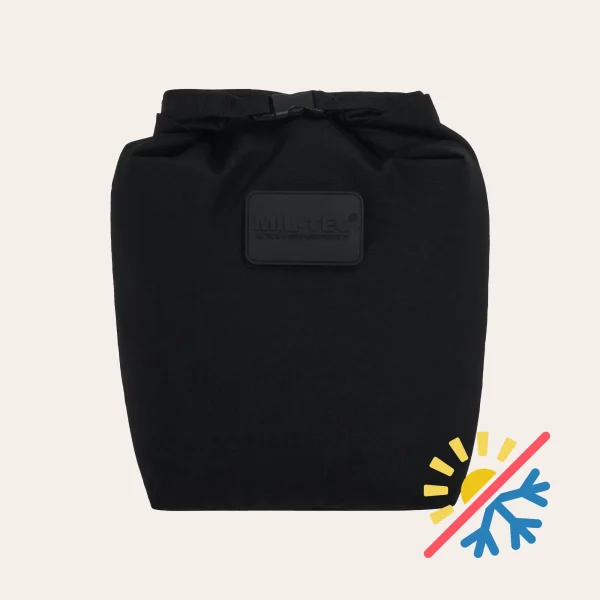 MIL-TEC-cooler-bag-Bolsa-termica-13878402-02 MIL-TEC Cooler Bag Small – Bolsa térmica compacta com fecho Roll-Top, aproximadamente 7,5 litros, número do artigo 13878402