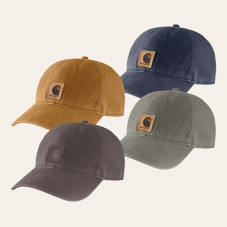 Boné Carhartt Canvas Cap 100289 em canvas de algodão com tecnologia Force®