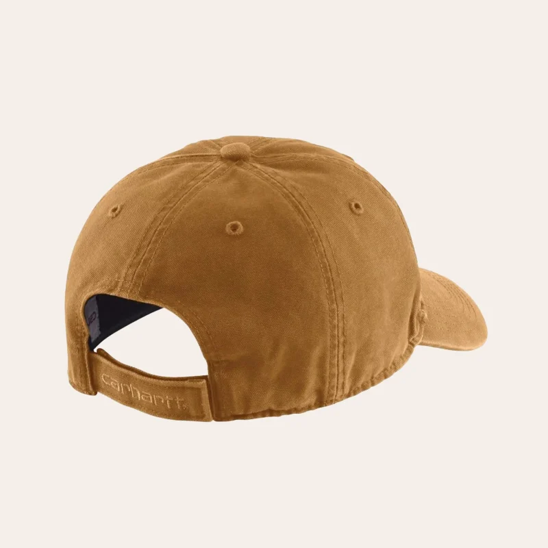 Boné Carhartt Canvas Cap 100289 em canvas de algodão com tecnologia Force®