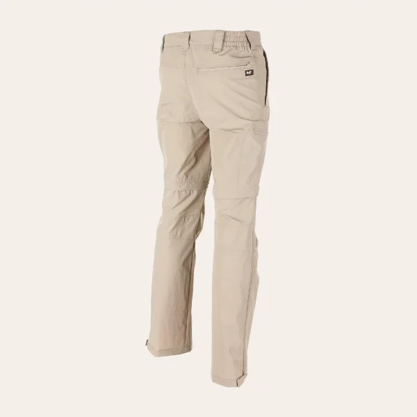 Calças funcionais 2 em 1 da MFH, calças leves para atividades ao ar livre com T-Zip e cintura elástica