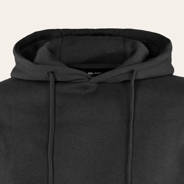 Camisola com capuz MIL-TEC Tactical Hoodie com bolso frontal grande e bolsos nos braços para atividades ao ar livre e uso diário