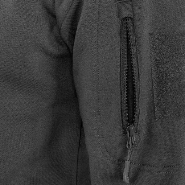 Camisola com capuz MIL-TEC Tactical Hoodie com bolso frontal grande e bolsos nos braços para atividades ao ar livre e uso diário