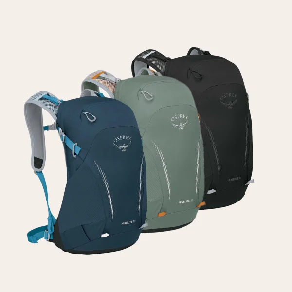 Osprey Hikelite 18 – mochila leve para caminhadas com sistema de costas AirSpeed