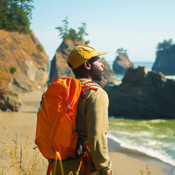 Osprey Hikelite 18 em – mochila leve para caminhadas com sistema de costas AirSpeed