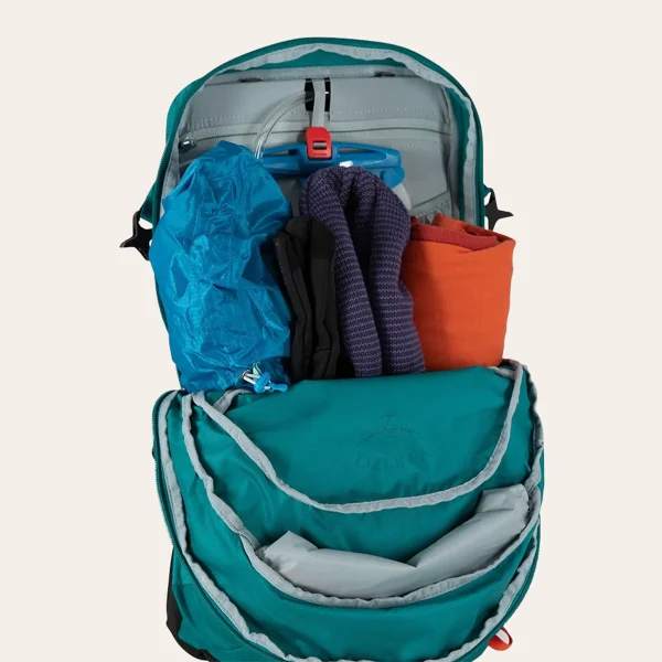 Osprey Hikelite 18 – mochila leve para caminhadas com sistema de costas AirSpeed