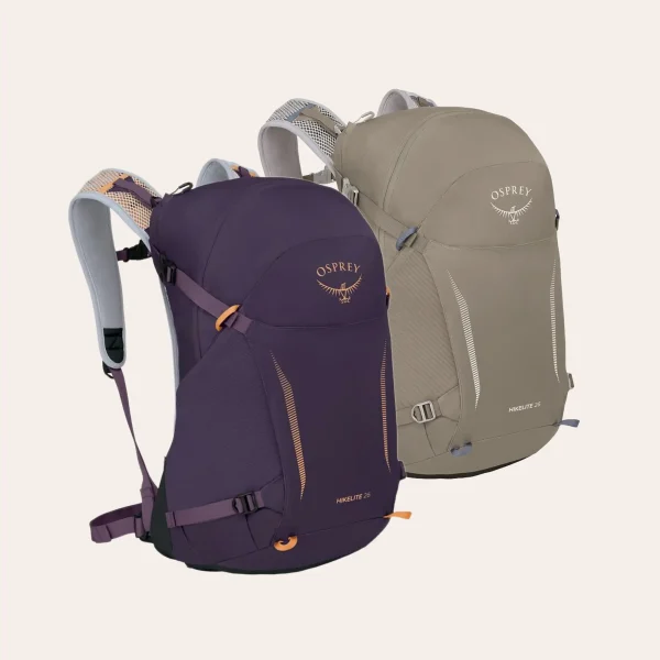 Osprey Hikelite 26 - lightweight, sustainable backpack for everyday use with mesh back, 26 litres