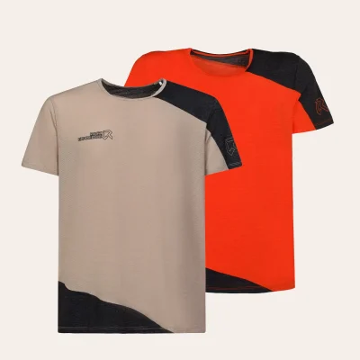 T-shirt funcional para homem Rock Experience Chandler 4.0 – leve, respirável, de secagem rápida