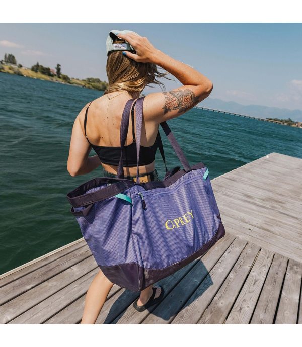 Osprey Transporter™ Gear Tote 60 L - Sturdy, waterproof bag, ideal for outdoor activities, travelling and camping.