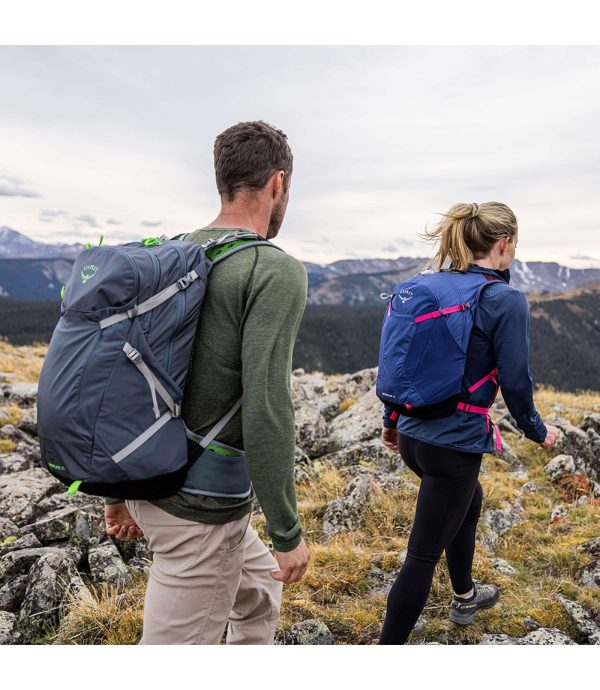 Osprey Sportlite 25 - Lightweight hiking backpack with 25 litres of volume, AirScape™ back system and sustainable materials for day hikes