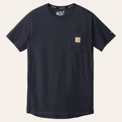 Carhartt Force® Relaxed Fit men's short-sleeved T-shirt with pocket, breathable and quick-drying