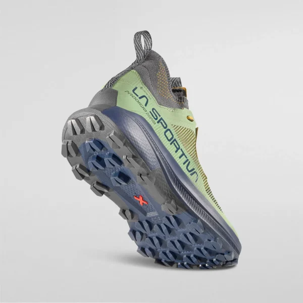 Sapato de caminhada e trail running La Sportiva Prodigio Hike GTX impermeável com membrana Gore-Tex e sola FriXion XT Red