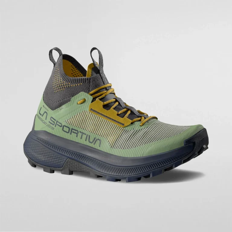 Sapato de caminhada e trail running La Sportiva Prodigio Hike GTX impermeável com membrana Gore-Tex e sola FriXion XT Red