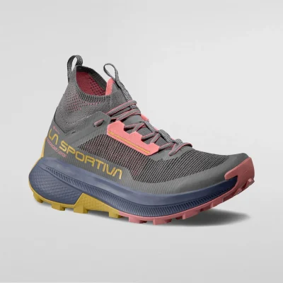 Sapato de caminhada e trail running La Sportiva Prodigio Hike GTX impermeável com membrana Gore-Tex e sola FriXion XT Red