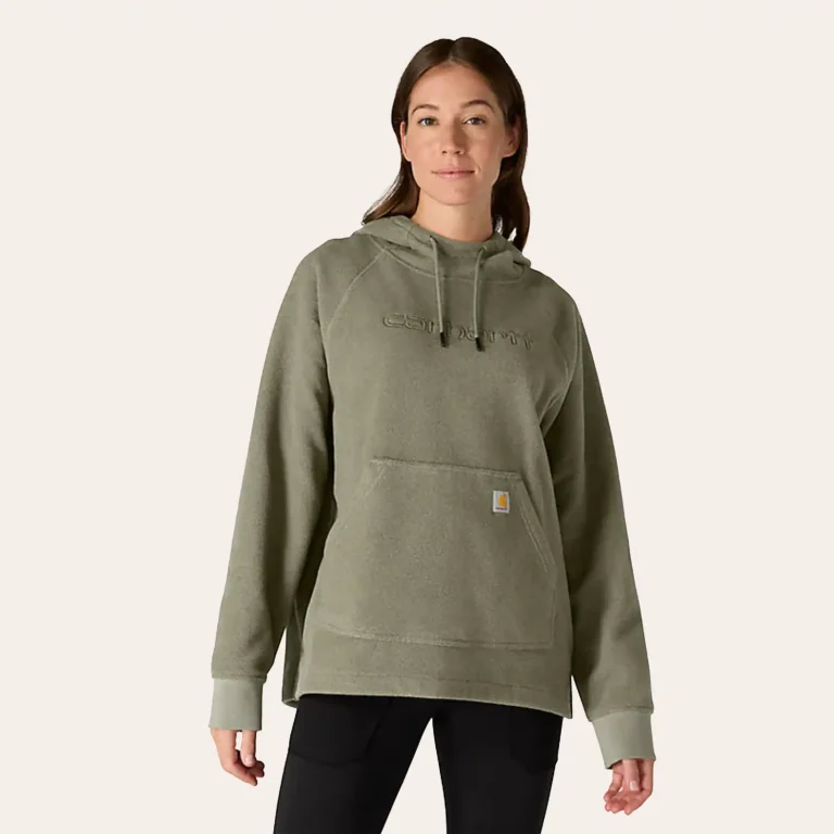 Carhartt Force Rochester Sweatshirt Oversized Fit Microfleece Hoodie for women