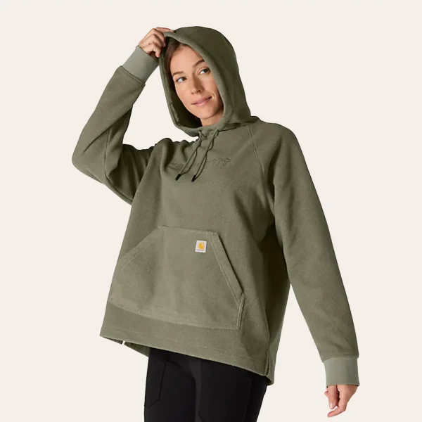 Carhartt Force Rochester Sweatshirt Oversized Fit Microfleece Hoodie feminino