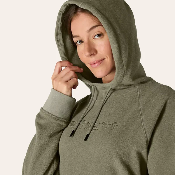 Carhartt Force Rochester Sweatshirt Oversized Fit Microfleece Hoodie feminino
