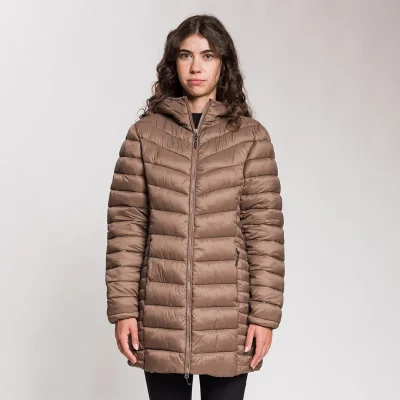 Rock Experience RE.Juneau Parka – parka híbrida leve e quente com isolamento reciclado e tecido exterior ripstop para a cidade e a natureza.