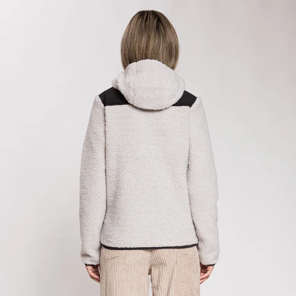 Rock Experience Re.Moose Pass fleece jacket in recycled sherpa with reinforced shoulders and pockets