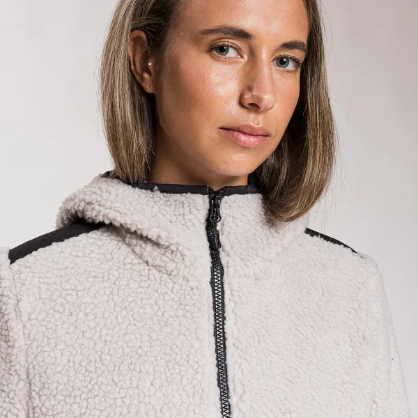 Rock Experience Re.Moose Pass fleece jacket in recycled sherpa with reinforced shoulders and pockets