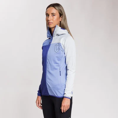 Rock Experience Kobra hooded fleece jacket for hiking, mountaineering and climbing - breathable, elasticated, warm