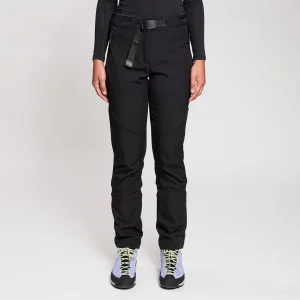 Calças Softshell Rock Experience Triolet – à prova de vento, repelentes à água, ideais para caminhadas de inverno.