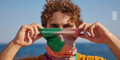Multifunctional BUFF scarf for outdoor activities, hiking, trekking, running, cycling, travelling and everyday use - breathable tubular scarf