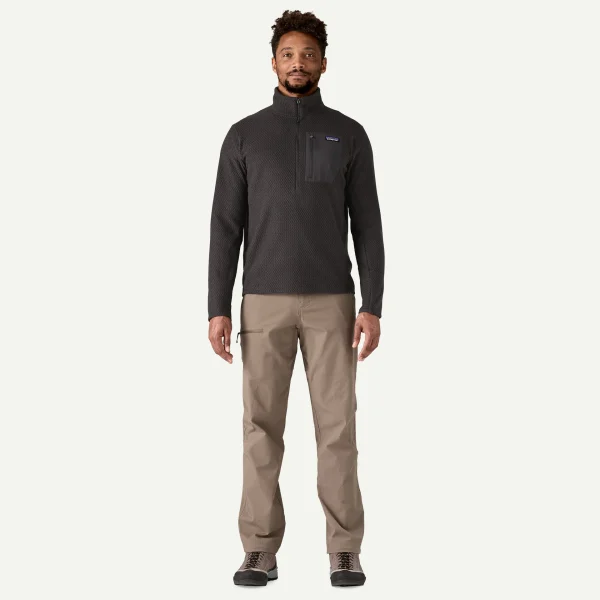 Patagonia R1 Air Fleece Zip-Neck – polar leve e respirável para caminhadas, desporto e uso diário.