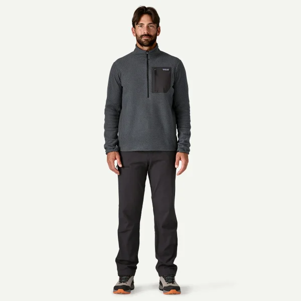 Patagonia R1 Air Fleece Zip-Neck – polar leve e respirável para caminhadas, desporto e uso diário.