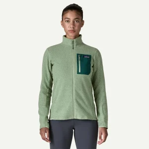 Patagonia R1 Air Fleece Jacket - lightweight and breathable fleece for hiking, sports and everyday use.
