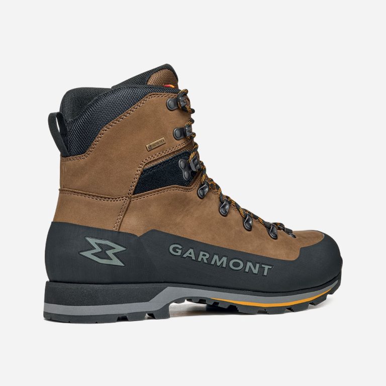 Botas de trekking Garmont Nebraska II GTX em couro nubuck com sola Vibram e membrana Gore-Tex