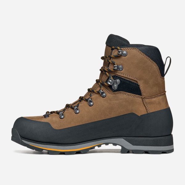 Botas de trekking Garmont Nebraska II GTX em couro nubuck com sola Vibram e membrana Gore-Tex