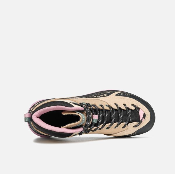 Garmont CIMA WP waterproof hiking boot for demanding outdoor trips with a grippy sole and asymmetric laces