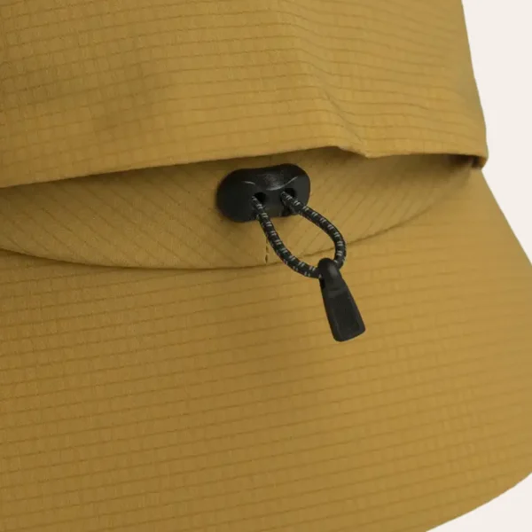 Chapéu impermeável BUFF Rain Bucket Hat com proteção contra chuva 360° para atividades ao ar livre, trekking e caminhadas.