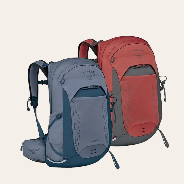 Osprey Talon and Tempest backpacks - adjustable, lightweight backpacks for hiking, cycling and trekking with AirScape back system.