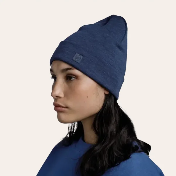 Gorro Buff Merino Heavyweight em 100% lã merino, gorro quente de inverno para atividades ao ar livre e trekking