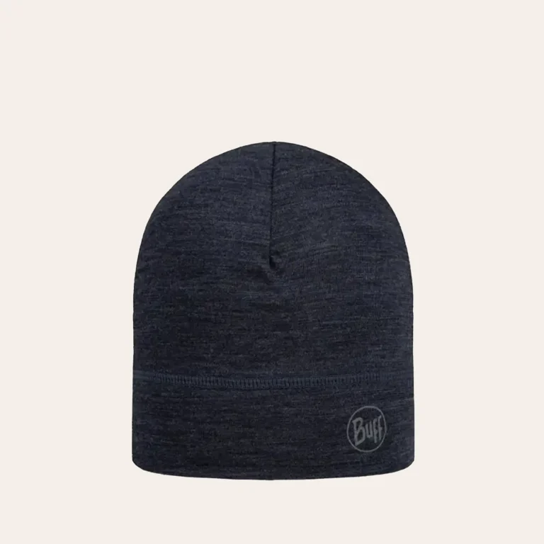 Gorro Buff Merino Lightweight Beanie 100% lã merino, gorro leve para atividades ao ar livre em climas frios