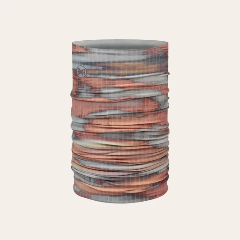 Buff Original EcoStretch multifunctional scarf made from recycled polyester with UV protection, breathable and seamless - ideal for outdoor activities, hiking and sport.