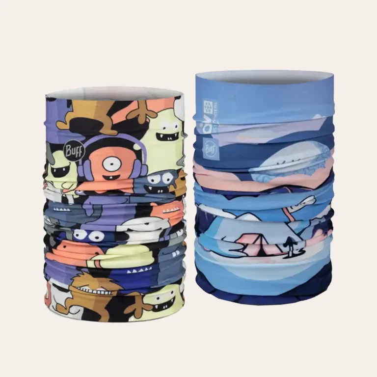 Buff EcoStretch Kids Neckwear multifunctional scarf - elasticated and breathable protection for children's necks during hikes, camping trips and in all weathers