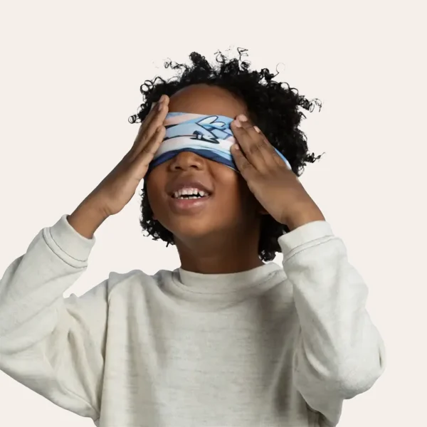 Lenço multifuncional Buff EcoStretch Kids Neckwear – proteção elástica e respirável para o pescoço das crianças durante caminhadas, acampamentos e para qualquer clima