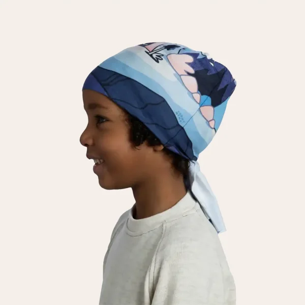Lenço multifuncional Buff EcoStretch Kids Neckwear – proteção elástica e respirável para o pescoço das crianças durante caminhadas, acampamentos e para qualquer clima