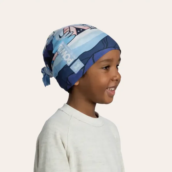 Lenço multifuncional Buff EcoStretch Kids Neckwear – proteção elástica e respirável para o pescoço das crianças durante caminhadas, acampamentos e para qualquer clima