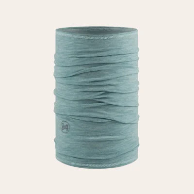 Buff Merino Lightweight Multifunctional Neckwear em 100% lã merino, cachecol leve para atividades de outdoor e caminhadas