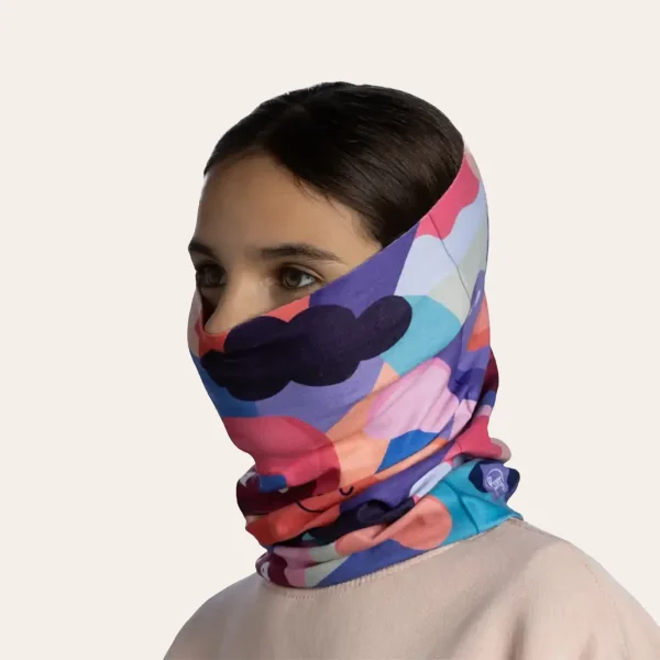 Buff ThermoNet Neckwear para crianças com isolamento PrimaLoft – quente, leve e respirável para atividades ao ar livre no inverno